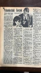 YELPAZE RESİMLİ SALON Mecmuası DERGİSİ - SAYI : 759 - 28 ARALIK 1966 -PAU WUHRMANN - MAX SCHONENBERGER - ZABELLA MARTEL - SEBASTIAN STEYNER - LIYANA VALMARAN - DUVAL - KRISTIAN NER - MARIO VALDEMARIN - LAURA EPRIKIAN - CINO CAMPOI - MARIO MOLASSO - CRISTINA GAIONI - MARIA ALDONE - BRIAN JONES - ANITA PALLENBERG - GILA GOLAN - SIMON HEXT - TRACY REED - RICHARD - SABRI KARTAL - MARTHA - LUISA - ANDREA - MARIETTA - ALBERTO  ÜÇ ARSLANIN KAÇIŞI - MECBURİ İNİŞ - BRÜKSEL HAVALİMANI - SEVGİNİN BEDELİ - KAZA VE KİMLİK KRİZİ - FOTO ROMAN - ROLLING STONES - LONDRA HAVALİMANI - HOLLYWOOD OTOBÜSÜ - DÜNYANIN TEK SAÇ DOKTORU - HİNT İP OYUNU - KAĞITTAN BİKİNİ - MOSKOVA SİRKİ - YIRTICI HAYVANLAR RİNGDE - EVLİLİKTE YORGUNLUK - KADININ İÇ DÜNYASI - MUTFAK RUTİNİ - AİLE İÇİ DİYALOG - LONDRA SEYAHATİ - UÇAK KORKUSU - RÜYA VE GERÇEKLİK - YOLCULUK TARTIŞMASI - RICCARDO MARINI - SABINA - DAVIDE - LUCIANA GUARESCHI - PETER O'TOOLE - PETER SELLERS - ROMY SCHNEIDER - URSULA ANDRESS - CARLA PHILIPS -   - 28 SAYFA