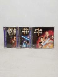 Star Wars 1 Gizli Tehlike - 2 Klonların Saldırısı - 3 Sith'in İntikamı (Revenge of the Sith) 6 VCD Kartonetli