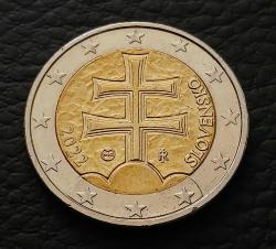 2022 SLOVAKYA 2 EURO MADENİ ÇİL /a-265