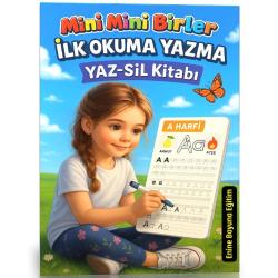 Mini Mini Birler İLK Okuma Yazma YAZ-SİL Kitabı
