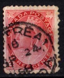 Kanada 1898 -1902 Kraliçe Victoria 3C (ws1272)
