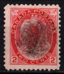 Efemera - Kanada 1898 -1902 Kraliçe Victoria 2C (ws1273) - kitantik - kitaLog
