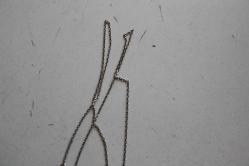 925 AYAR ORJINAL GÜMÜŞ  KOLYE   (ASAF KOLİ SİYAH KUTU