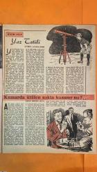 HAFTA MEMLEKET VE DÜNYA HADİSELERİNİ TAKİP EDER, HAFTANIN EN SEÇME YAZI VE RESİMLERİNİ VERİR, SİYASİ MECMUA DERGİSİ - 6 MAYIS 1959 SAYI: 19 TAHSİN DEMİRAY - CELAL DEMİRAY - SEZAL SOLELLİ - OĞUZ ÖZDEŞ - TURKIYE YAYINEVI - TURKIYE BASIMEVI - GIA SCALA - CLAIRE FERVAL - YVETTE DAVIES - HÜSEYİN - CELAL BAYAR - DR. AHMET SOEKARNO - SOPHIA LOREN - SCILLA GABEL - GÜNDÜZ ÖZDEŞ - BARDOTUN BENZERI - KONSER - 500 LIRAYA BIR POZ - URDUN KRALI ŞEHRIMIZDE - ISVEÇLI KIZLAR - 23 NISAN - BALE - ENDONEZYA DEVLET REISININ MEMLEKETIMIZI ZIYARETI - SOPHIA - VE BENZERI - YURDUMUZDAKI ZELZELE - KIZIL ÇIN'IN TEHDIDI - BIZIM AILE - YAZ TATILI - NANTUCKET - MORS ALFABESİ - TUVALET DUVARLARI - GİZLİ CÜMLELER - ATLANTİK OKYANUS SAHİLİ - ÖLÜM İLANLARI - ANNY FRENCH - JOHN FRENCH - BARBARA GRAHAM - MARGARET O'CONNOR - ANNE ODETTE CARO - AFİF YESARI - KAYS - LEYLA - MECNUN - İBN-İ SELİM - NEVFEL - HZ. PEYGAMBER - LEYLA İLE MECNUN - SAN QUENTIN CEZA EVİ - WHITE PLAINS - INTERVALE AVENUE - BUICK - GANGSTERL - 36 SAYFA