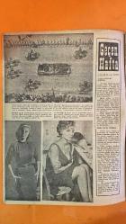 HAFTA MEMLEKET VE DÜNYA HADİSELERİNİ TAKİP EDER, HAFTANIN EN SEÇME YAZI VE RESİMLERİNİ VERİR, SİYASİ MECMUA DERGİSİ - 6 MAYIS 1959 SAYI: 19 TAHSİN DEMİRAY - CELAL DEMİRAY - SEZAL SOLELLİ - OĞUZ ÖZDEŞ - TURKIYE YAYINEVI - TURKIYE BASIMEVI - GIA SCALA - CLAIRE FERVAL - YVETTE DAVIES - HÜSEYİN - CELAL BAYAR - DR. AHMET SOEKARNO - SOPHIA LOREN - SCILLA GABEL - GÜNDÜZ ÖZDEŞ - BARDOTUN BENZERI - KONSER - 500 LIRAYA BIR POZ - URDUN KRALI ŞEHRIMIZDE - ISVEÇLI KIZLAR - 23 NISAN - BALE - ENDONEZYA DEVLET REISININ MEMLEKETIMIZI ZIYARETI - SOPHIA - VE BENZERI - YURDUMUZDAKI ZELZELE - KIZIL ÇIN'IN TEHDIDI - BIZIM AILE - YAZ TATILI - NANTUCKET - MORS ALFABESİ - TUVALET DUVARLARI - GİZLİ CÜMLELER - ATLANTİK OKYANUS SAHİLİ - ÖLÜM İLANLARI - ANNY FRENCH - JOHN FRENCH - BARBARA GRAHAM - MARGARET O'CONNOR - ANNE ODETTE CARO - AFİF YESARI - KAYS - LEYLA - MECNUN - İBN-İ SELİM - NEVFEL - HZ. PEYGAMBER - LEYLA İLE MECNUN - SAN QUENTIN CEZA EVİ - WHITE PLAINS - INTERVALE AVENUE - BUICK - GANGSTERL - 36 SAYFA