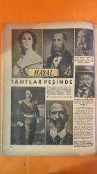 HAFTA MEMLEKET VE DÜNYA HADİSELERİNİ TAKİP EDER, HAFTANIN EN SEÇME YAZI VE RESİMLERİNİ VERİR, SİYASİ MECMUA DERGİSİ - 27 OCAK 1950 SAYI: 18 - TAHSİN DEMİRAY - CEMİL CAHİT CEM - RAKIM ÇALAPALA - SEZAİ SOLELLI - FİRUZ AŞKIN - RUTH ROMAN - PIOTRO - FREDERIC CHOPIN - GEORGE SAND - PLEYEL - GOMEZ - WILLIAM VOGT - CRISTAL GRANDIN - OSMAN ŞAKAR - REFİK NURİ KORDAG - KLAUBUND - HAYTANG - PRENS PAO - ÇANGLING - MARIA MARTEN - SIRF KOLEKSİYON MERAKLILARI - 5-5-5 NEW YORK İTFAİYESİ - NIKTOFONYA - RENKLER VE KARAKTER TAHLİLİ - BEYAZ SEVENLER - SARI SEVENLER - TURUNCU SEVENLER - ATOM ARAŞTIRMALARI - OAK RIDGE FABRİKASI - ŞEHİR TİYATROSU - TEBEŞİR DAİRESİ - BİR KOMİSER GELDİ - ÇİN MASALI - VODVİL - MELODRAM - MİHRACE - HİNTLİ UŞAK - AMERİKALI MİSAFİR - SATIŞ NOKTALARI - TAKSİM CUMHURİYET CADDESİ - İSTİKLAL CADDESİ - PANGALTI - ÇARŞIKAPI - SİRKECİ KIZILAY - KADIKÖY AHMET ÖZGÜL - ANKARA ARİF SALTUK  - 36 SAYFA