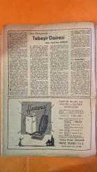 HAFTA MEMLEKET VE DÜNYA HADİSELERİNİ TAKİP EDER, HAFTANIN EN SEÇME YAZI VE RESİMLERİNİ VERİR, SİYASİ MECMUA DERGİSİ - 27 OCAK 1950 SAYI: 18 - TAHSİN DEMİRAY - CEMİL CAHİT CEM - RAKIM ÇALAPALA - SEZAİ SOLELLI - FİRUZ AŞKIN - RUTH ROMAN - PIOTRO - FREDERIC CHOPIN - GEORGE SAND - PLEYEL - GOMEZ - WILLIAM VOGT - CRISTAL GRANDIN - OSMAN ŞAKAR - REFİK NURİ KORDAG - KLAUBUND - HAYTANG - PRENS PAO - ÇANGLING - MARIA MARTEN - SIRF KOLEKSİYON MERAKLILARI - 5-5-5 NEW YORK İTFAİYESİ - NIKTOFONYA - RENKLER VE KARAKTER TAHLİLİ - BEYAZ SEVENLER - SARI SEVENLER - TURUNCU SEVENLER - ATOM ARAŞTIRMALARI - OAK RIDGE FABRİKASI - ŞEHİR TİYATROSU - TEBEŞİR DAİRESİ - BİR KOMİSER GELDİ - ÇİN MASALI - VODVİL - MELODRAM - MİHRACE - HİNTLİ UŞAK - AMERİKALI MİSAFİR - SATIŞ NOKTALARI - TAKSİM CUMHURİYET CADDESİ - İSTİKLAL CADDESİ - PANGALTI - ÇARŞIKAPI - SİRKECİ KIZILAY - KADIKÖY AHMET ÖZGÜL - ANKARA ARİF SALTUK  - 36 SAYFA