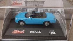 MGB CABRİO 1962 SCHUCO  SIFIR  HİÇ KULLANILMAMIŞ ORJİNAL KUTUSUNDA 1/72 ÖLÇEK KOLEKSİYON ÜRÜNÜ