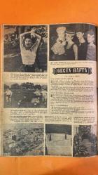 HAFTA MEMLEKET VE DÜNYA HADİSELERİNİ TAKİP EDER, HAFTANIN EN SEÇME YAZI VE RESİMLERİNİ VERİR, SİYASİ MECMUA DERGİSİ - 14 EKİM 1955 SAYI: 41 - ANN MILLER - FRANÇA ILCORVALA - LINDA CHRISTIANE - TYRONE POWER - HÜSEYİN ALÁ - IRAN ŞAHI - TAHSİN DEMİRAY - CELÂL DEMİRAY - CEMİL CAHİT CEM - SEZAL SOLELLI - OĞUZ ÖZDEŞ - H. FIKRİ VEREL - F. KÖLCSEY - ADNAN MENDERES - TARHAN - HAUSSMANN - HERRIYO - DON ACHILLE - SLEWYN LLOYD - HUGH FOOT - MAKARIOS - MIGROS TÜRK - MONTEKARLO - ÇIPLAK AYAKLI KONTES - BAĞDAT PAKTI - AYAN MECLİSİ - MEVZULAR - GARİP FIKRALAR - GARDİYANSIZ TIMARHANE - ITALYA GUZELİ - ISTANBULUN FAHRİ BELEDİYE REİSİ - BELEDİYE GAZİNOSU - AKADEMİ BALOSU - ADANA ÇOCUK TİYATROSU - SİHİRLİ DEMİR - ATLI SPOR MÜSABAKALARI - NURI OĞLAKÇI - GÜZELLİK ENSTİTÜLERİ - ERKEK PERMANANT - KADINLAŞAN ERKEKLER - FREUD - KADIN İÇ ÇAMAŞIRI - YILDIZINIZA BAKIYORUZ - HOWARD HUGHES - ALENE GALO - JANE RUSSELL - LANA TURNER - LINDA DARNELL - ESER TUTEL - TRUMAN - MARIA GIOVANELLI - BRUNELLA TOCCI -  28 SAYFA