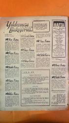 HAFTA MEMLEKET VE DÜNYA HADİSELERİNİ TAKİP EDER, HAFTANIN EN SEÇME YAZI VE RESİMLERİNİ VERİR, SİYASİ MECMUA DERGİSİ - 14 EKİM 1955 SAYI: 41 - ANN MILLER - FRANÇA ILCORVALA - LINDA CHRISTIANE - TYRONE POWER - HÜSEYİN ALÁ - IRAN ŞAHI - TAHSİN DEMİRAY - CELÂL DEMİRAY - CEMİL CAHİT CEM - SEZAL SOLELLI - OĞUZ ÖZDEŞ - H. FIKRİ VEREL - F. KÖLCSEY - ADNAN MENDERES - TARHAN - HAUSSMANN - HERRIYO - DON ACHILLE - SLEWYN LLOYD - HUGH FOOT - MAKARIOS - MIGROS TÜRK - MONTEKARLO - ÇIPLAK AYAKLI KONTES - BAĞDAT PAKTI - AYAN MECLİSİ - MEVZULAR - GARİP FIKRALAR - GARDİYANSIZ TIMARHANE - ITALYA GUZELİ - ISTANBULUN FAHRİ BELEDİYE REİSİ - BELEDİYE GAZİNOSU - AKADEMİ BALOSU - ADANA ÇOCUK TİYATROSU - SİHİRLİ DEMİR - ATLI SPOR MÜSABAKALARI - NURI OĞLAKÇI - GÜZELLİK ENSTİTÜLERİ - ERKEK PERMANANT - KADINLAŞAN ERKEKLER - FREUD - KADIN İÇ ÇAMAŞIRI - YILDIZINIZA BAKIYORUZ - HOWARD HUGHES - ALENE GALO - JANE RUSSELL - LANA TURNER - LINDA DARNELL - ESER TUTEL - TRUMAN - MARIA GIOVANELLI - BRUNELLA TOCCI -  28 SAYFA