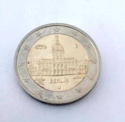 2 EURO MADENİ PARA 2016 Almanya Hatıra (Resimdeki Ürün Gönderilecektir) ( 276)