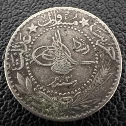 5. MEHMED REŞAD · 20 PARA · (1327/3) · KOSTANTİNİYE · NİKEL