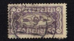 Avusturya 1921 Ekspres Pulu 50H (ws1325)