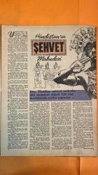 HAFTA MEMLEKET VE DÜNYA HADİSELERİNİ TAKİP EDER, HAFTANIN EN SEÇME YAZI VE RESİMLERİNİ VERİR, SİYASİ MECMUA DERGİSİ - 1 HAZİRAN 1956 SAYI: 22 - MUHAMMED RIZA PEHLEVİ - SÜREYYA PEHLEVİ - CELAL BAYAR - ATATÜRK - RITA HAYWORTH - DIANA FRANCE - DANIEL (KLEOPATRA MODELİ) - TORİNO YAPIŞIK İKİZLER - METRİSTEPE ASKERİ TATBİKATI - DOLMABAHÇE SARAYI - BEYLERBEYİ SARAYI - SAVARONA YATI - GÖLCÜK - YALOVA - CEMİL CAHİT CEM - SEZAL SOLELLI - OĞUZ ÖZDEŞ - TAHSİN DEMİRAY - CELAL DEMİRAY - BRIGITTE BARDOT - ANN ROMANS - İSMET İNÖNÜ - KASIM GÜLEK - CHESTER DAVIS - HÜSEYİN AKBAŞ - MUSTAFA DAĞISTANLI - İBRAHİM ZENGİN - İSMET ATLI - ADİL ATAN - HAMİT KAPLAN - BAYRAM ŞİT - MEHMET ÇELEBİ - KERVANSARAY SAÇ MÜSABAKASI - ŞAL MODASI - C.H.P. 12. KURULTAY - AMERİKAN ASKERİ ŞEFLER RUSYA DAVETİ - DÜNYA SERBEST GÜREŞ ŞAMPİYONASI - VİYANA KONKURHİPİK - TÜRK CERRAHİ KONGRESİ - KALKÜTTA KALI GHAT MABEDİ - KANLI KALİ - THUG MEZHEBİ - JEDAMAR - RUMAL - KROV MEZHEBİ - HİNDİSTAN KAST SİSTEMİ - SUDRA - VİSYA - KS - 28 SAYFA