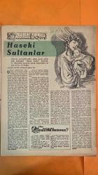 HAFTA MEMLEKET VE DÜNYA HADİSELERİNİ TAKİP EDER, HAFTANIN EN SEÇME YAZI VE RESİMLERİNİ VERİR, SİYASİ MECMUA DERGİSİ - 12 ARALIK 1958 SAYI: 50 - ADNAN MENDERES - JAYNE MANSFIELD - KIM NOVAK - MAMIE VAN DOREN - SHREE NORTH - INGRID BERGMAN - DOROTHY DANDRIDGE - CURD JURGENS - JEAN CURVAIS - JOHN BERRY - NADIA GRAY - PANDIT NEHRU - FRANSIZ SEÇİMLERİ - CHARLES DE GAULLE - UNR PARTİSİ - HAMDİ ÖNER - METİN TOKER - ENVER BEHNAN ŞAPOLYO - HASEKİ SULTANLAR - HÜRREM SULTAN - NURBİHAN SULTAN - MİHRİMAH SULTAN - GÜLBAHAR SULTAN - HAFSA AYŞE SULTAN - MAL HATUN - BİLUN HATUN - GÜLÇİÇEK HATUN - DEVLET ŞAH HATUN - EMİNE HATUN - HÜMA HATUN - SİTTİ HATUN - OSMANLI HAREMİ - KADINLAR SALTANATI - TOPKAPI SARAYI - SİTE SİNEMASI AÇILIŞI - LOCKHEED ELEKTRA UÇAĞI - HOLLYWOOD ANKETİ - CYCLONE FILM - KAPTANIN MASASINDAKİ DAVETLİ KIZ - TÜRK-AMERİKAN İŞBİRLİĞİ ANLAŞMASI - AVRUPA İKTİSADİ İŞBİRLİĞİ BORCU - HÜSNÜ KİBAROĞLU - FUAT ÖZSEZER - CEMAL SANCA - EMİN ÖCAL - SELİM GÖYMEN - TÜRK EL SANATLARI - 28 SAYFA
