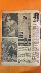 HAFTA MEMLEKET VE DÜNYA HADİSELERİNİ TAKİP EDER, HAFTANIN EN SEÇME YAZI VE RESİMLERİNİ VERİR, SİYASİ MECMUA DERGİSİ - 12 ARALIK 1958 SAYI: 50 - ADNAN MENDERES - JAYNE MANSFIELD - KIM NOVAK - MAMIE VAN DOREN - SHREE NORTH - INGRID BERGMAN - DOROTHY DANDRIDGE - CURD JURGENS - JEAN CURVAIS - JOHN BERRY - NADIA GRAY - PANDIT NEHRU - FRANSIZ SEÇİMLERİ - CHARLES DE GAULLE - UNR PARTİSİ - HAMDİ ÖNER - METİN TOKER - ENVER BEHNAN ŞAPOLYO - HASEKİ SULTANLAR - HÜRREM SULTAN - NURBİHAN SULTAN - MİHRİMAH SULTAN - GÜLBAHAR SULTAN - HAFSA AYŞE SULTAN - MAL HATUN - BİLUN HATUN - GÜLÇİÇEK HATUN - DEVLET ŞAH HATUN - EMİNE HATUN - HÜMA HATUN - SİTTİ HATUN - OSMANLI HAREMİ - KADINLAR SALTANATI - TOPKAPI SARAYI - SİTE SİNEMASI AÇILIŞI - LOCKHEED ELEKTRA UÇAĞI - HOLLYWOOD ANKETİ - CYCLONE FILM - KAPTANIN MASASINDAKİ DAVETLİ KIZ - TÜRK-AMERİKAN İŞBİRLİĞİ ANLAŞMASI - AVRUPA İKTİSADİ İŞBİRLİĞİ BORCU - HÜSNÜ KİBAROĞLU - FUAT ÖZSEZER - CEMAL SANCA - EMİN ÖCAL - SELİM GÖYMEN - TÜRK EL SANATLARI - 28 SAYFA