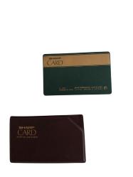 SHARP CARD Hesap Makinesi Kartı Kılıflı