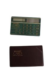 SHARP CARD Hesap Makinesi Kartı Kılıflı