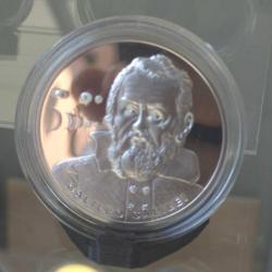 Galileo Galilei (1564-1642) Gümüş Hatıra Para SERTİFİKALI