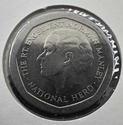 Jamaika 5 Dolar 1996. Bayraklı Kapamasında. Çil.