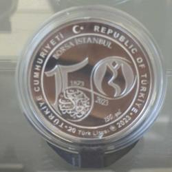 PLA Mini Stant Hediyeli, Borsa İstanbul Hatıra Parası Gümüş Hatıra Para