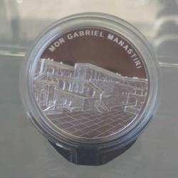 Mor Gabriel Manastırı Gümüş Hatıra Parası SERTİFİKALI