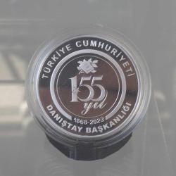 PLA Mini Stant Hediyeli, Danıştay 155.Yıl Gümüş Hatıra Parası