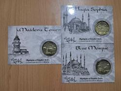 İstanbul harikaları para seti
