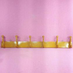 EL YAPIMI 6 KANCALI AHŞAP DUVAR ASKISI