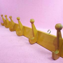 EL YAPIMI 6 KANCALI AHŞAP DUVAR ASKISI