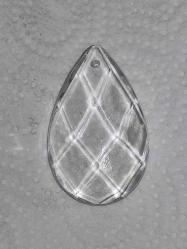19417-1940 LI YILLAR ŞEFFAF KRİSTAL BADEM AVİZE TAŞI**YÜKSEKLİK 5 CM ENİ 3,2 CM **ADET FİYATIDIR**