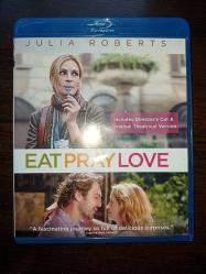 eat pray love blu ray bluray - sıfır kadar temiz kondisyonda - türkçe dil ve altyazı seçenekleri var
