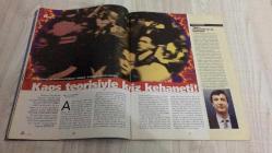 AKTÜEL  HAFTALIK HABER DERGİSİ - SAYI:611 - 3-9 NİSAN 2003 -   FENERBAHÇE'NİN MAKUS TALİHİ – SÜPER KAHRAMANLARIN SİNEMA DÖNÜŞÜ – MUAVENET'İN SIRRI – AMERİKAN KÂBUSU – GURURLU KADIN PORTRESİ – KAOS TEORİSİYLE BORSA TAHMİNİ – BANKA FİLMİNDE EKONOMİK KEHANET – KELEBEK ETKİSİ – MENOPOZDA JEL DEVRİMİ – IRAK SAVAŞI VE TÜKETİCİ BOYKOTU – ULUSLARARASI MARKA TEPKİSİ – AMERİKAN POPÜLARİTESİNİN ÇÖKÜŞÜ – PETROL POLİTİKASI – BİREYSEL TEPKİLERİN PSİKOLOJİSİ – KÜRESEL MARKA DİRENİŞİ – PEW ARAŞTIRMASI – ULUSLARARASI ANKET SONUÇLARI – SİYASİ İMAJIN EKONOMİK BEDELİ -   HINCAL ULUÇ – CAN BARTU – SELİM SOYDAN – MUSTAFA DENİZLİ – TEOMAN – ERDAL ÖZ – ONUR BAŞTÜRK – ROBERT CONNOLLY – JAMES GLEICK – DARREN ARONOFSKY – BENOIT MANDELBROT – NORMAN MAILER – EDWARD SAID – NECLA BAYRAKTAR – SELGEN GÜÇHAN – SEMİN GÜMOŞEL - 98 SAYFA