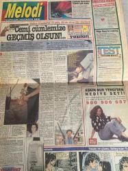 SABAH TELERAMA GAZETESİ SABAH MELODİ GAZETESİ - 14 EYLÜL 1992 - Nurdan Düzgören-Serap Kaykaç-Nükhet Ersoy-Funda Erdem-Fatoş Çamlı-Nehir Bozyurt-Ece Noyan-Tülin Karaş-Hülya Celik-Müge Töptürk-Zümrüt Turan-Aysel Yalçınkaya-Melek Akış-Birgül Şimşek-Nesrin Güneş-Pınar Dönmez-Şenlen Akyüz-Özge Ercan-Problemli erkeğe cinsel rehberlik-Ünlü baterist kokain kurbanı-İngiliz futbolcuya Türk gelin verdik-Ayşe Mine kendini çocuklarına adadı-Onu diğer kadının elinden nasıl alırsınız-Cemi cümlemize geçmiş olsun-Aşkın nur yengi hediye seçti-sayfa sayısı 4-doğum günü hediyesi