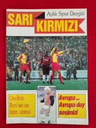 Galatasaray - Sarı-Kırmızı Aylık Spor Dergisi - 1. Sayı - Kasım 1992
