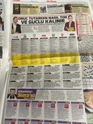 SÖZCÜ ŞIK GAZETESİ DOĞUM GÜNÜ HEDİYESİ - 6 TEMMUZ 2015 - Şükrü Özyıldız-Bensu Soral-Büşra Develi-Melis Sezen-Dilan Çiçek Deniz-Beste Kökdemir-Rahşan Gülşan-Erdoğan Beşikçioğlu-Charlize Theron-Dinçer Güner-Hakan Akkaya-Ali Fuat-Hakan Akkaya-Evren Teker-Mina Yıldırım-Dilrubâ Çelebi-Ahmet Sarp Çelebi-Deha Orhan-Harika Orhan-Kayra Orhan-Mustafa Deryahan-Gabi Abut-Asuman Krause-Tuncay Sanlı-Hakan Altun-Özlem Yıldız-İdo Tatlıses-İbrahim Tatlıses-Gürgen Öz-Kerem Bürsin-Demet Akalın-Doğukan Manço-Tuba Manço-Hasan Yalnızoğlu-Merve Aydın  Tatlı Küçük Yalancılar-Oruç Tutarken Nasıl Tok ve Güçlü Kalınır-Şişedeki Cin Botoks-Beşikçioğlu’nun yaşlanma hakkı yok mu-Buruk aile saadeti-Tekneye servis-Soyadımı söylemedi-Havada ölüm korkusu-Hızlı çapkın iş başında-Kerem Bürsin’e sinir oluyorum-Yeni bir aşk mı doğuyor