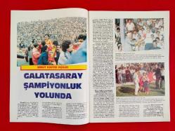 Galatasaray - Galatasaray'ın Sesi Aylık Spor Dergisi - 5. Sayı - Haziran 1987 - Metin Oktay, Jupp Derwall, Simovic, Savaş Koç, Boks, Turgay Şeren, Nasır, Perihan Şavaş, Coşkun Sabah, Basketbol, Boduri, Mustafa Denizli...