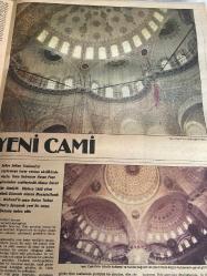 MİLLİYET CAMİLERİMİZ VE ÖYKÜLERİ GAZETESİ DOĞUM GÜNÜ HEDİYESİ -Camilerimiz ve öyküleri-cami pencerelerini süsleyen vitray-Eyüp Sultan cami-Yalçın Çınar-Metin Sözen-Eyüp Sultan Camii çınar ağacı ve güvercinler-Eyüp Sultan türbesi ve türbeyi süsleyen Çinliler-yeni caminin içten görünüşü-Eyüp Sultan Camisi’nin içi-Eyüp Sultan Camii’nin dış görünümü-yeni cami kubbelerinin iç görünümü-kubbeye renk veren eski yazı ve süslemeler-safiye Sultan’dan Turhan sultana-kubbe bağlantılarında eski yazı ve süsleme-yenicaminin dış görünümü-Cumhuriyet öncesi Galata köprüsü ve yeni cami-sayfa sayısı sekiz