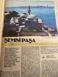 MİLLİYET CAMİLERİMİZ VE ÖYKÜLERİ GAZETESİ DOĞUM GÜNÜ HEDİYESİ -Camilerimiz ve öyküleri-Sultan Selim-kubbe içi ince bir estetiği yansıtan süslemelerle caminin Sedef kakmalı bir kapısı-Avludaki Shutter Van-Yalçın Çınar-Metin Sözen-sultan Selim Camii’nin içten görünüşü-Şemsipaşa Camii’nin genel görünümü-sultan Selim Camii’nin içi birbirinden ustaca yazılmış yazılarla süslenmiştir-Yavuz’un türbesi ve üzerinde çamurlu haftanın örtülü bulunduğu sandukası-Şemsipaşa Camii’nin kubbe içi-eski medrese yeni şekliyle halk kütüphanesi-minber üstündeki nefis vitraylı pencere-Şemsipaşa Camii’nin minber-Şemsipaşa Camii’nin denizden görünümü-sayfa sayısı sekiz