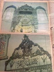 MİLLİYET CAMİLERİMİZ VE ÖYKÜLERİ GAZETESİ DOĞUM GÜNÜ HEDİYESİ -Camilerimiz ve öyküleri-ulu Cami’nin mihrap bölümü ve oradaki fıskiye ile havuzu-Hüdavendigar Camii’nin içten görünüşü-yeşil Cami’nin içten görünüşü ve caminin maketinin yer aldığı fıskiyeli havuz-Metin Sözen-Yalçın Çınar-ulu Cami’nin içten görünüşü-kimdi bu Geyiklibaba-Bursa camileri-yeşil türbe-Bursa Erka‘dan karagözüm mezarı-mevlit yazarı Süleyman Çelebi’nin türbesi-Muradiye Camii’nin içten görünüşü-Emir Sultan Camii’nin mihrabı ve iki yanındaki nefis pencereler-Muradiye Camii’nin mihrap üstü-Hüdavendigar Camii’nin Mihrte-Emir Sultan Camii’nin iç ferahlık veren iç görüntüsü-sayfa sayısı sekiz