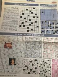 YENİŞAFAK  BULMACA GAZETESİ DOĞUM GÜNÜ HEDİYESİ - 23 OCAK 2016 -Çengel bulmaca-sayı bulmaca-kelime bulmaca-harfli mantık oyunu-rakamlı mantık oyunu-mozaik bulmaca-artan sözcük bulmacası-Çengel bulmaca-sudoku-beşli sudoku bulmaca-zincir bulmaca-kelime birleştirme oyunu-kare bulmaca-Mazhar alanson-Hülya avşar-