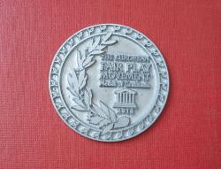 TÜRKİYE MİLLİ OLİMPİYAT KOMİTESİ FAİR PLAY HİZMET MADALYASI C1872