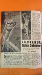 HAFTA MEMLEKET VE DÜNYA HADİSELERİNİ TAKİP EDER, HAFTANIN EN SEÇME YAZI VE RESİMLERİNİ VERİR, SİYASİ MECMUA DERGİSİ - 14 EKİM 1959 SAYI: 42 - MARTHA HYER - SILVIA KOSENKA - PATRICA KARIM - BRIGITTE BARDOT - ADNAN MENDERES - MARILYN MONROE - TONY CURTIS - JAYNE MANSFIELD - HALİT BEKTAŞ - H. FİKRİ VEREL - EN GÜZEL VÜCUTLU YILDIZ - ÇİÇEĞİ BURNUNDA - YENİ BİR BOMBA - KOMBİNEZON ARTIK SOKAKTA GİYİLİYOR - MENDERES AMERİKA'DA - MARILYN'İN SON FİLMİ - JAYNE HALA GÖZDE - AYA FIRLATILAN FEZA İSTASYONU - NASIR'IN KIZILLAR İLE ARASI GİTTİKÇE AÇILIYOR - DANS İNSANI VAHŞİLEŞTİRİYOR MU - DİNİ DANSLAR VE HALK OYUNLARI - DIANA DORS - SEMİRAMİS - BRIGITTE BARDOT - MARTINE CAROL - MYRNA LOY - CLAUDETTE COLBERT - MAUREEN O’HARA - TALÂT ARTAMEL - RAHMİ HAVVA - OĞUZ ÖZDEŞ - ŞEMSİ BELLİ - DR. KÜÇÜK - RAUF DENKTAŞ - HALİD KÂZIM - GRİVAS - NECLA OKTAY - U. MESE - FİLMLERDE ÇIPLAK SAHNELER - TÜRKLERDEN TÜRK’E KAMPANYASI - KIBRIS’TA İÇKİ VE KUMAR MÜCADELESİ - KIBRIS’TA İKTİSADİ ŞAHLANIŞ -  36 SAYFA