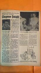 HAFTA MEMLEKET VE DÜNYA HADİSELERİNİ TAKİP EDER, HAFTANIN EN SEÇME YAZI VE RESİMLERİNİ VERİR, SİYASİ MECMUA DERGİSİ - 5 AĞUSTOS 1955 SAYI: 31 - CELÂL BAYAR - ADNAN MENDERES - MÜKERREM SAROL - MAJESTE FAYSAL II - KASIM GÜLEK - FUAT KÖPRÜLÜ - FATİN RÜŞTÜ ZORLU - TITO - ABDÜLNASIR - EISENHOWER - EDEN - FAURE - BULGANIN - GINA LOLLOBRIGIDA - LILLY PANTERY - OĞUZ ÖZDEŞ - J.H. HEDLEY - J.B. RYAN - BILL KNOWLES - BAHAR GÜZELİ GÜLHANE SEÇİMİ - GINA LOLLOBRIGIDA KOKTEYL PARTİSİ - KÜTAHYA DİKİŞLİ BORU FABRİKASI TEMELİ ATILDI - TUNÇBİLEK ELEKTRİK SANTRALİ İNŞAATI - LILLY PANTERY HOLLYWOOD’UN YENİ YILDIZI - IRAK KRALI FAYSAL II KÜLTÜR HEYETİNİ KABUL ETTİ - DÖRTLER KONFERANSI CENEVRE’DE SONA ERDİ - ŞEKER, DEMİR, HAVAYOLU VE PTT’YE ZAM YAPILDI - MISIR BAŞVEKİLİ ABDÜLNASIR MOSKOVA’YA DAVET EDİLDİ - CHP GENEL SEKRETERİ KASIM GÜLEK BASIN TOPLANTISI - FUAT KÖPRÜLÜ BAŞVEKİL YARDIMCISI OLDU - FATİN RÜŞTÜ ZORLU HARİCİYE VEKÂLETİNE GETİRİLDİ - TITO BALKAN PAKTI ASKERİ VEÇHESİ İKİNCİ PLANA DÜŞTÜ  -  28 SAYFA