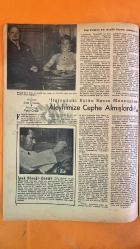 HAFTA MEMLEKET VE DÜNYA HADİSELERİNİ TAKİP EDER, HAFTANIN EN SEÇME YAZI VE RESİMLERİNİ VERİR, SİYASİ MECMUA DERGİSİ - 5 AĞUSTOS 1955 SAYI: 31 - CELÂL BAYAR - ADNAN MENDERES - MÜKERREM SAROL - MAJESTE FAYSAL II - KASIM GÜLEK - FUAT KÖPRÜLÜ - FATİN RÜŞTÜ ZORLU - TITO - ABDÜLNASIR - EISENHOWER - EDEN - FAURE - BULGANIN - GINA LOLLOBRIGIDA - LILLY PANTERY - OĞUZ ÖZDEŞ - J.H. HEDLEY - J.B. RYAN - BILL KNOWLES - BAHAR GÜZELİ GÜLHANE SEÇİMİ - GINA LOLLOBRIGIDA KOKTEYL PARTİSİ - KÜTAHYA DİKİŞLİ BORU FABRİKASI TEMELİ ATILDI - TUNÇBİLEK ELEKTRİK SANTRALİ İNŞAATI - LILLY PANTERY HOLLYWOOD’UN YENİ YILDIZI - IRAK KRALI FAYSAL II KÜLTÜR HEYETİNİ KABUL ETTİ - DÖRTLER KONFERANSI CENEVRE’DE SONA ERDİ - ŞEKER, DEMİR, HAVAYOLU VE PTT’YE ZAM YAPILDI - MISIR BAŞVEKİLİ ABDÜLNASIR MOSKOVA’YA DAVET EDİLDİ - CHP GENEL SEKRETERİ KASIM GÜLEK BASIN TOPLANTISI - FUAT KÖPRÜLÜ BAŞVEKİL YARDIMCISI OLDU - FATİN RÜŞTÜ ZORLU HARİCİYE VEKÂLETİNE GETİRİLDİ - TITO BALKAN PAKTI ASKERİ VEÇHESİ İKİNCİ PLANA DÜŞTÜ  -  28 SAYFA