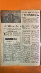 HAFTA MEMLEKET VE DÜNYA HADİSELERİNİ TAKİP EDER, HAFTANIN EN SEÇME YAZI VE RESİMLERİNİ VERİR, SİYASİ MECMUA DERGİSİ - 29 NİSAN 1959 SAYI: 18 - FİGEN ÖZGÜR - TÜLAY BURCU - MÜRÜVVET SEYFİOĞLU - MİNE YILDIZ - PAMELA SEARLE - YANN LARVOR - PRENS MUHARREM HAN - ERSA BİRGEN - SENİYE TAYLAN - HENRY FONDA - AYHAN (TÜRK DANSÖZÜ) - TERRY - YVETTE - ADNAN MENDERES - FATİN RÜŞTÜ ZORLU - CASTIELLA - GENERAL FRANKO - CHRISTIAN HERTER - JOHN FOSTER DULLES - 1959 TÜRKİYE GÜZELLİK YARIŞMASI VE FİGEN ÖZGÜR’ÜN KRALİÇE SEÇİLMESİ - TÜRKİYE GÜZELİ, İKİNCİ GÜZEL VE ZARAFET GÜZELİ - MÜSABAKA JÜRİSİ VE GEÇEN SENEKİ GÜZELİN KURDELE TAKMASI - MİNE YILDIZ’IN AĞLAYARAK TEPKİ GÖSTERMESİ - 1959 İNGİLİZ GÜZELİ PAMELA SEARLE - 1959 ERKEK GÜZELİ YANN LARVOR - HAYDARABAD NİZAMININ TORUNU PRENS MUHARREM HAN’IN NİŞANI - SENİYE TAYLAN’IN RESİM SERGİSİ VE SANAT MUHİTLERİNDE İLGİ - PAMELA SEARLE - YANN LARVOR - MÜRÜVVET SEYFİOĞLU - TÜLAY BURCU - MİNE YILDIZ - ERSA BİRGEN - PRENS MUHARREM HAN - SENİY -  28 SAYFA