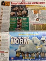 HABERTÜRK GÜNCEL GAZETESİ DOĞUM GÜNÜ HEDİYESİ - 23 OCAK 2016 -  Hülya Avşar-Hande Kazanova-Aktan Aracagöz-Mehmet Çalışkan-Oben Budak-Erdal Özyağcılar-Melike Zobu-Hülya Koçyiğit-Perihan Savaş-Ali Eyüboğlu-Cansel Turgut Yazıcı-Sarp Apak-Tanık Ünlüoğlu-Çağlar Çorumlu-İrem Sak-Hayko Cepkin-Ekin Türkantos-Levent Özçelik-Prof. Dr. Temel Yılmaz-Beyhan Gökbulut-Jean-Dominique Bauby-Birkan Aktaş-Ferdi Tayfur Türkiye’nin köfteleri ve lezzet adresleri-İstanbul’un en iyi köftecileri-Kutumlardan şehre indi Karlılar Kralı Norm-Türk filmlerinin Avrupa karnesi-Hangi film ne kadar izlendi-Dedemin Fişi ünlülerden tam not aldı-Kışın ayaklar özen ister-Balayında çay-Kapadokya’da eski dostlar-En çok Ayasofya ziyaret edildi-Avrasya Tüneli’nde hedef 6 ay öne çekildi-139 uçak seferi iptal-İstanbul Modern’de yarıyıl tatili-Ekmek zararlı mı değil mi-Harfleri lazerle seçti öğrencileri kağıda futbol rüyası gerçek oldu Karlılar Kralı Norm-Dedemin Fişi-Delibal-Kardeşim Benim