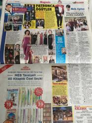 HÜRRİYET KELEBEK GAZETESİ DOĞUM GÜNÜ HEDİYESİ - 21 OCAK 2016 -  Serenay Sarıkaya-Hande Yener-Aylin Coşkun-Cihan Ünal-Yasemin Kutsi-Gökçe Bahadır-Güven Kıraç-Emre Karayel-Ayla Algan-Gani Müjde-Melih Alpkan-Ecem Uzun-Özge Uzun-Ebru Ceylan-Nuri Bilge Ceylan-Bülent Eczacıbaşı-Fikret Orman-Şebnem Çapa-Şirin Yalçın-Melis Alphan-Gökhan Müküssezcan-Tülay Demir Oktay-Hülya Koçyiğit-Hadise-Fatih Ürek-Sezen Aksu-Rasim Öztekin-Murat Akkoyunlu  Çok sıkıcı-Rekor-100 bin liralık teşekkür-350 adet pırlanta olur mu-Hiç olmadığım kadar iyiyim-Bizans selfiesi-Sanatta devrim-Gönüllü modeller-Ekrem teşhis hayat kurtarır-Köy çocukları yardım melekleri-Patronca oğullar-Ödül gecesi-Ders verecek-Polat ve Yusuf karşı karşıya-İntikam yemini-Gecenin konukları-engin altan düzyatan-berrak tüzünataç-selda topal-Murat dalkılıç-Tuvana Türkay-Aylin coşkun-hande yener-sayfa sayısı 4