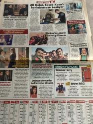 KORKUSUZ GAZETESİ DOĞUM GÜNÜ HEDİYESİ - 21 OCAK 2016 -  Uzman diyetisyen Taylan kümeli anlatıyor lifli gıdalarla kilo vermek artık kolay-lif takviyeli gıdalar-kuru meyveler-Sebzeler-taze meyveler-gün güne tam tahıllı gıdalarla başlayın-kuru bakliyat-bol lifli fasülye-tam tahıllı ekmek ve atıştırmalıklar-keten tohumlu-Necati Şaşmaz-Batuhan güney-Ali nejat İbrahim Çelikkol-yapılan hata sonrası başları büyük belada-ünlü şarkıcı ailenin yüzünü güldürecek-Evrim Akın-Bülent Serttaş-Seda Sayan-gülay afşar-Aysun akyüz-Nursel ergin-sayfa sayısı 2