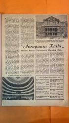 HAFTA MEMLEKET VE DÜNYA HADİSELERİNİ TAKİP EDER, HAFTANIN EN SEÇME YAZI VE RESİMLERİNİ VERİR, SİYASİ MECMUA DERGİSİ - SAYI: 57 - 23 ARALIK 1955 COLETTE DUVAL - BURT LANCASTER - ESER TUTEL - LAWRENTZ KOSCHIR - SIR R. HILL - WILLIAM GORGAS - BENJAMIN FRANKLIN UÇAN MANKEN COLETTE DUVAL - PARAŞÜTLE ATLAMA REKORU - AKDENİZ’DE FIRTINALI ATLAMA - BURT LANCASTER’IN TAKDİRİ - COLETTE’İN İLK ATLAMALARI VE KAZALARI - PARAŞÜT SPORUNDA KADIN CESARETİ - MODA DÜNYASINDA MODELLİK - ANNESİNİN ENDİŞESİ - AIR FRANCE MASKOTU - 1960’A KADAR SPOR VE SONRA EVLİLİK PLANI - POSTA PULUNUN MUCİDİ - KURŞUN KALEMİN TARİHİ - SALYANGOZUN DİŞ SAYISI - ARININ BAL TOPLAMA MESAFESİ - PARATONERİN İCADI - VİYANA DEVLET OPERASI’NIN YENİDEN AÇILIŞI - 5 KASIM 1955 GALA PRÖMİYERİ - SAVAŞ SONRASI RESTORASYON - HALKIN SANATA OLAN İLGİSİ - MİLYONERLER VE MÜCEVHERLER - VİYANA HALKININ SANAT SEVGİSİ - AVRUPA’NIN KALBİ YENİDEN HAYATA KAVUŞUYOR -  36 SAYFA